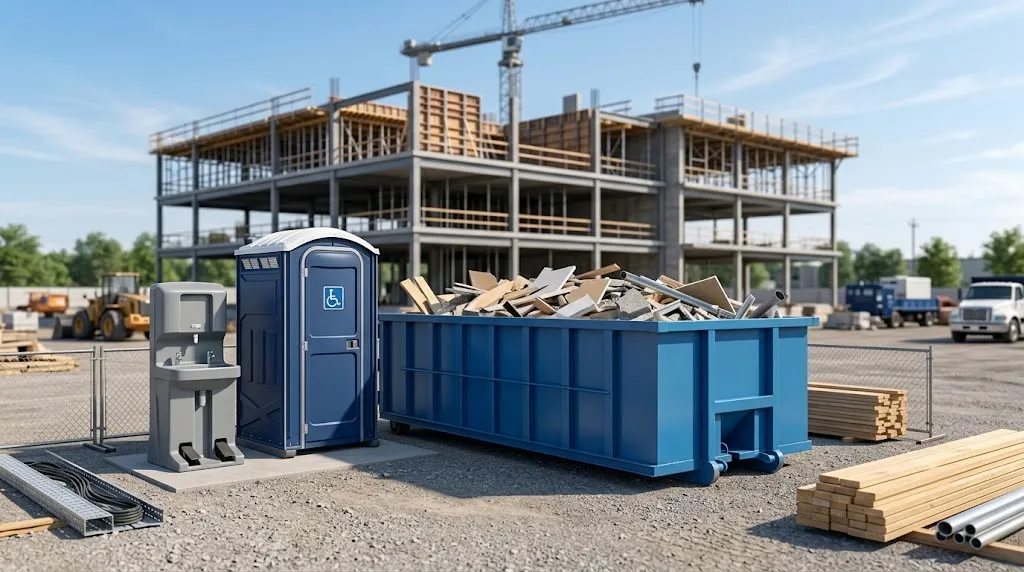 Construction Dumpster Rental in South Suffolk, VA